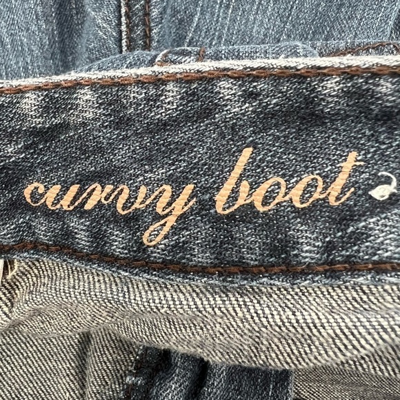 LOFT Curvy Boot Cut Jeans Size 8 Petite Women's - Picture 4 of 6